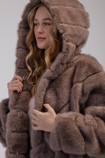 Шуба Lea Lab экомех