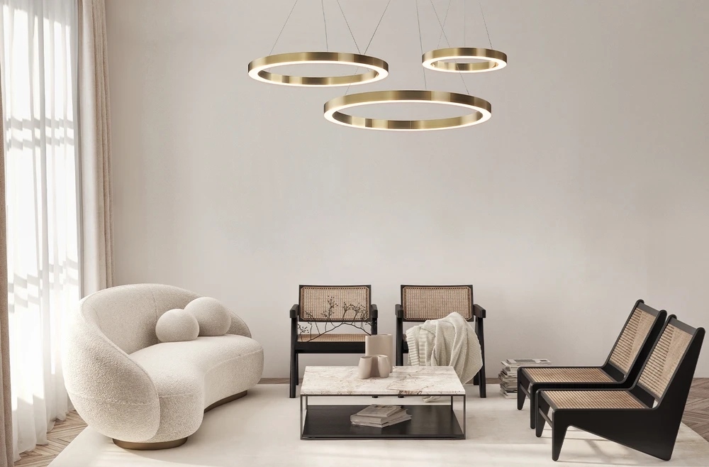 Подвесная люстра Maytoni SATURNO MOD415PL-L45BS4K