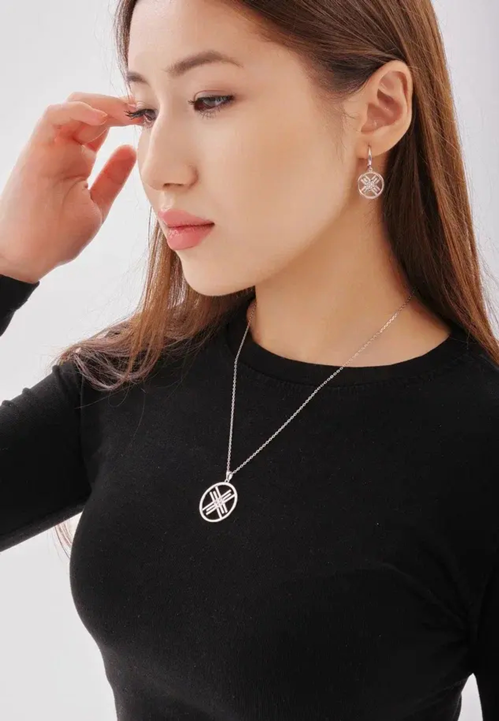 Ожерелье SHANYRAQ SILVER LARGE