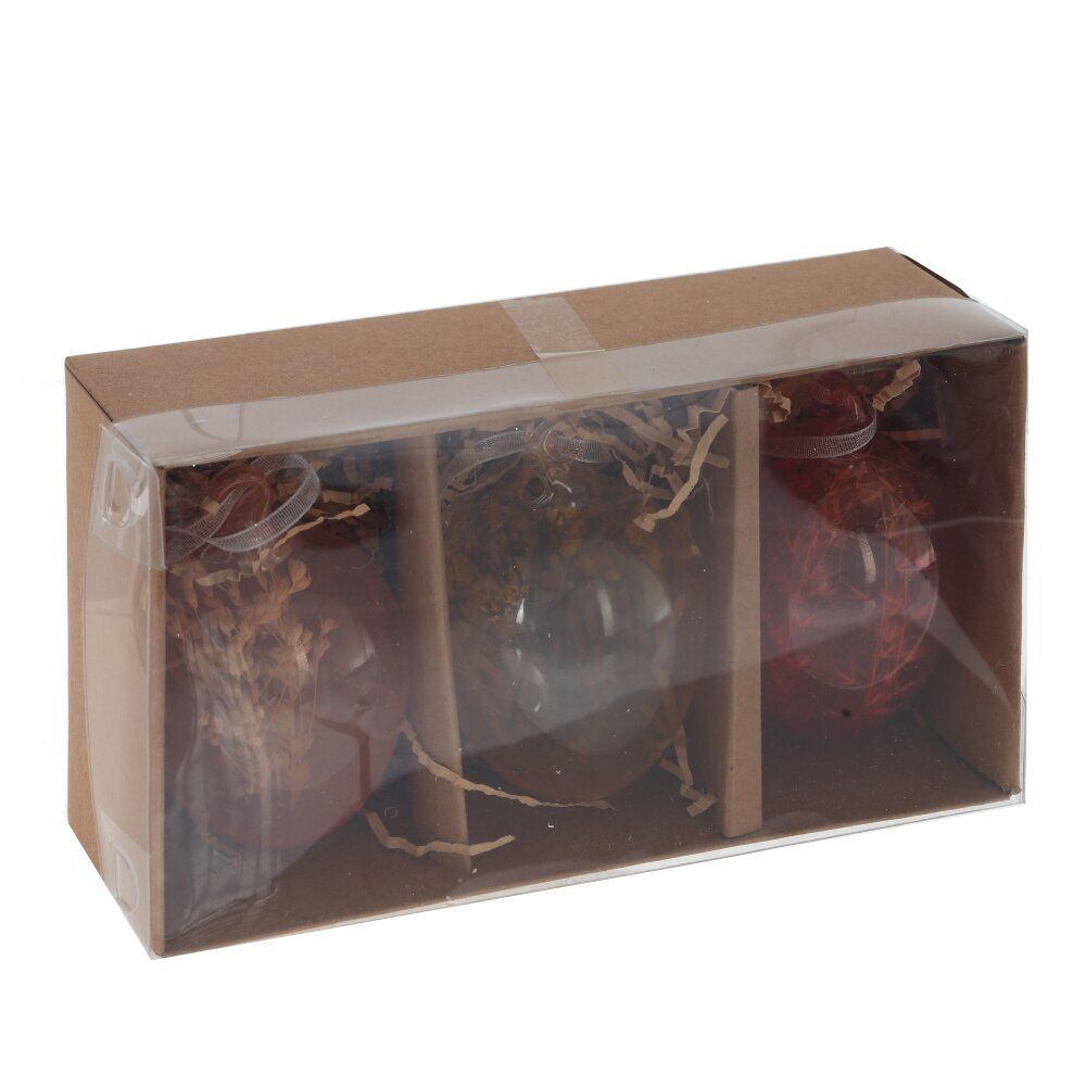 GAEM Набор из 3-х изделий декоративных подвесных "Яйцо пасхальное" (4,5*6), L16 W9,5 H5,5 см