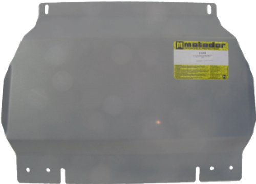 Усиленная защита Motodor картера двигателя, переднего дифференциала, кпп. 5 мм, алюминий. для Mitsubishi Pajero Sport II 2012-2016 арт.31318