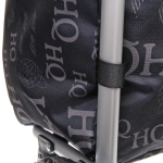 Тележка хозяйственная с сумкой (100*40*35см, колеса 21см,грузоподъемность до50 кг) HQ черная