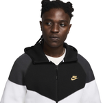 Зип Худи Nike Tech Fleece 2023 Black/White/Grey