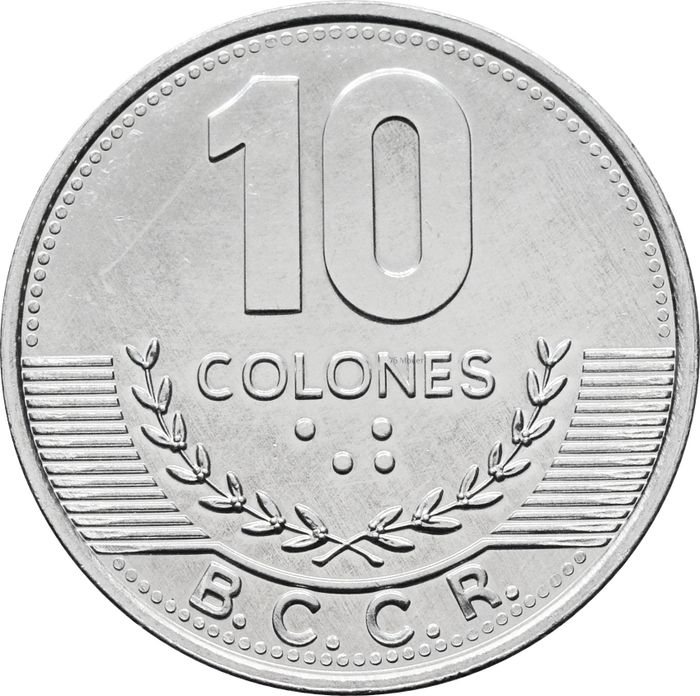 10 колонов 2016 Коста-Рика