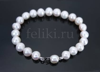 браслет из жемчуга (б-0527-18)