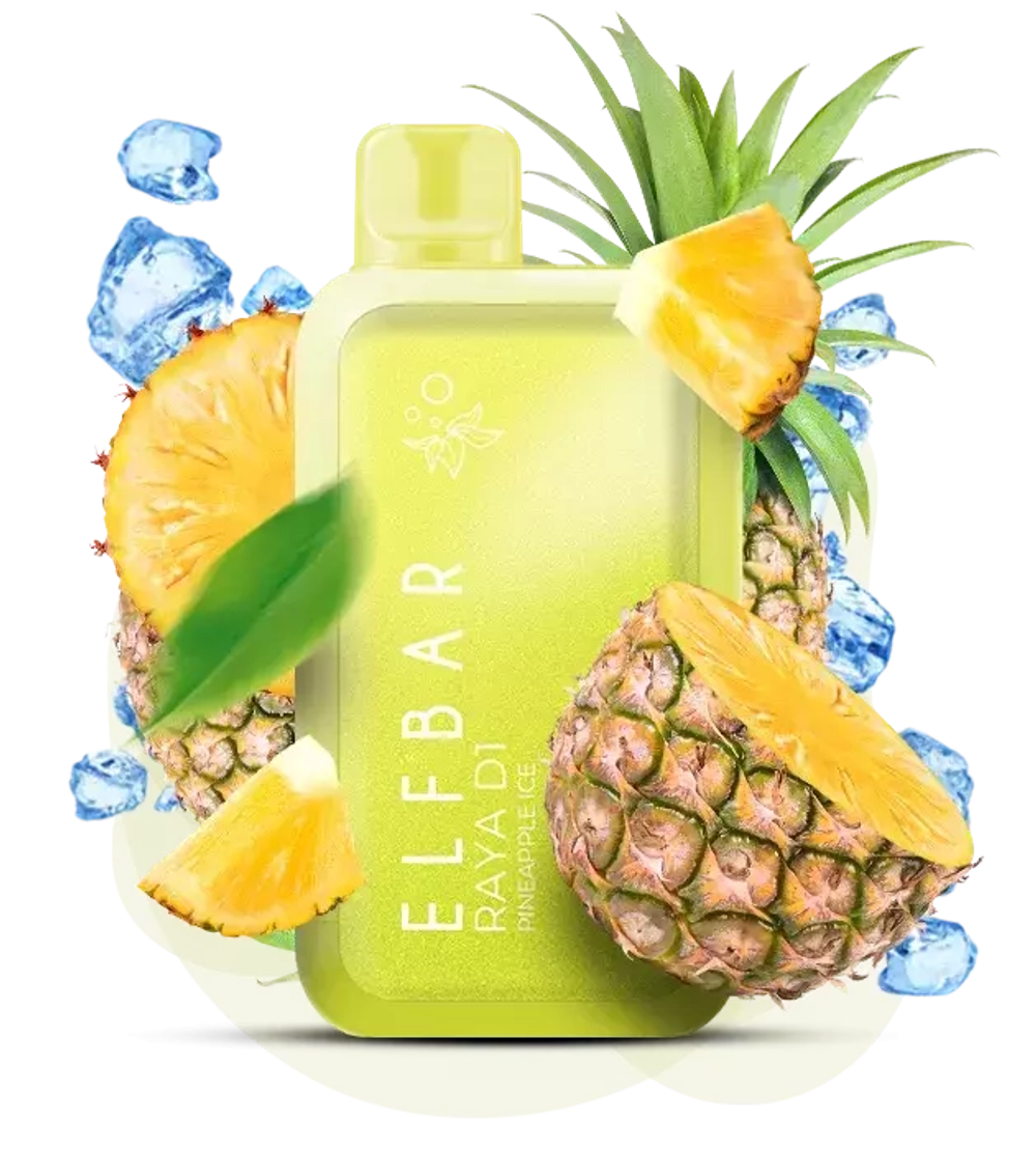 ELF BAR RAYA D1 - Pineapple Ice (5% nic)