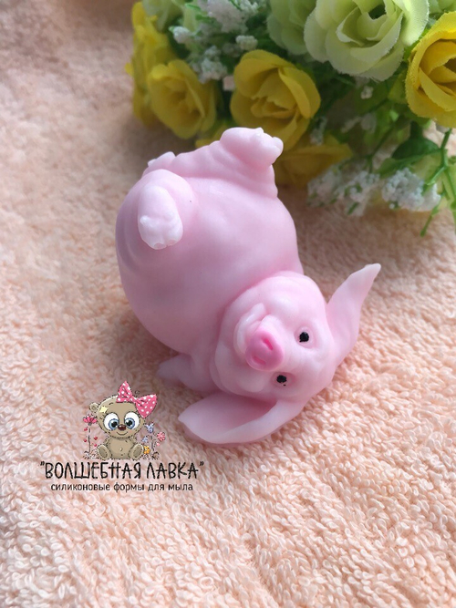 Силиконовая форма Поросенок