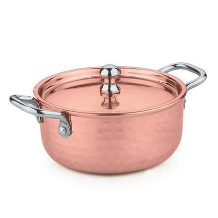 Кастрюля для подачи 9,5 см h4 см 250 мл Copper нерж. цвет медь P.L. Proff Cuisine