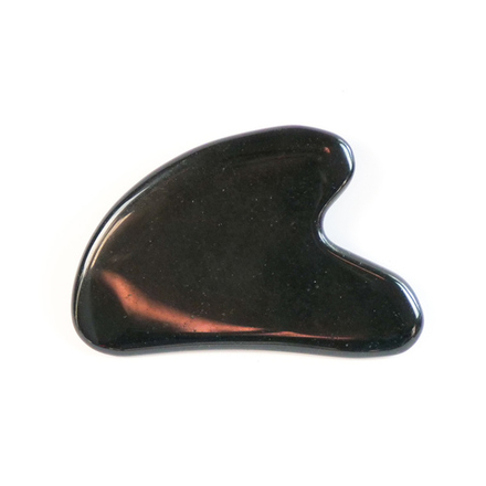 Гуа-ша черный обсидиан