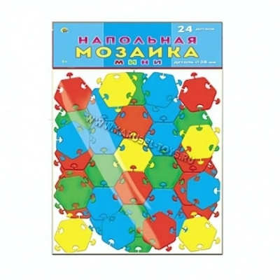 Мозаика напольная мини 24 дет. (М-0522)