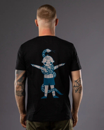 Футболка НОООЖ "Мальчик" Черный