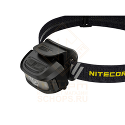 Фонарь налобный Nitecore NU35, Black
