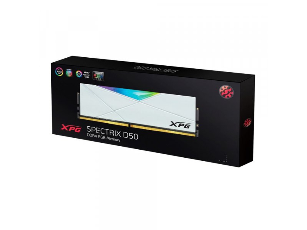 Оперативная память ADATA Spectrix AX4U320016G16A-SW50, DDR4 1х 16ГБ 3200 МГц, DIMM, RTL