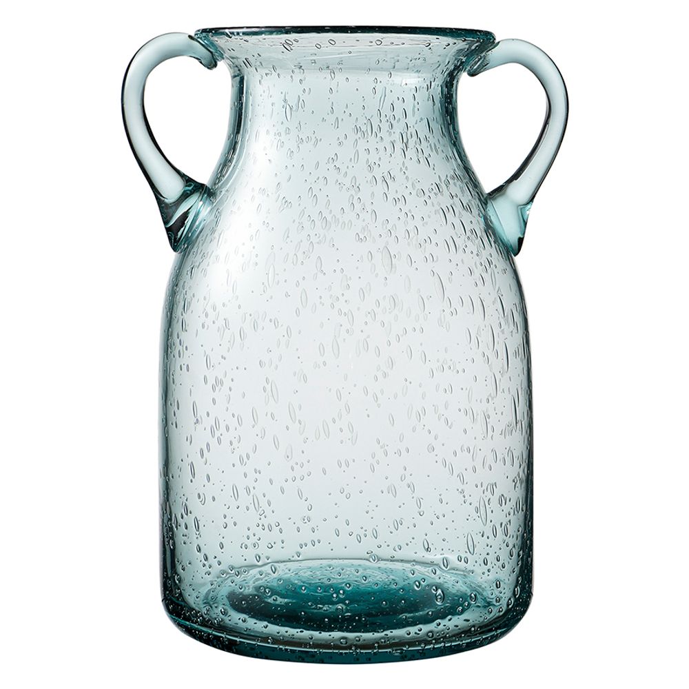 Ваза для цветов Flowi, 25 см, голубая