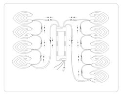 Ambrella Потолочный светодиодный светильник с пультом Original FA4547