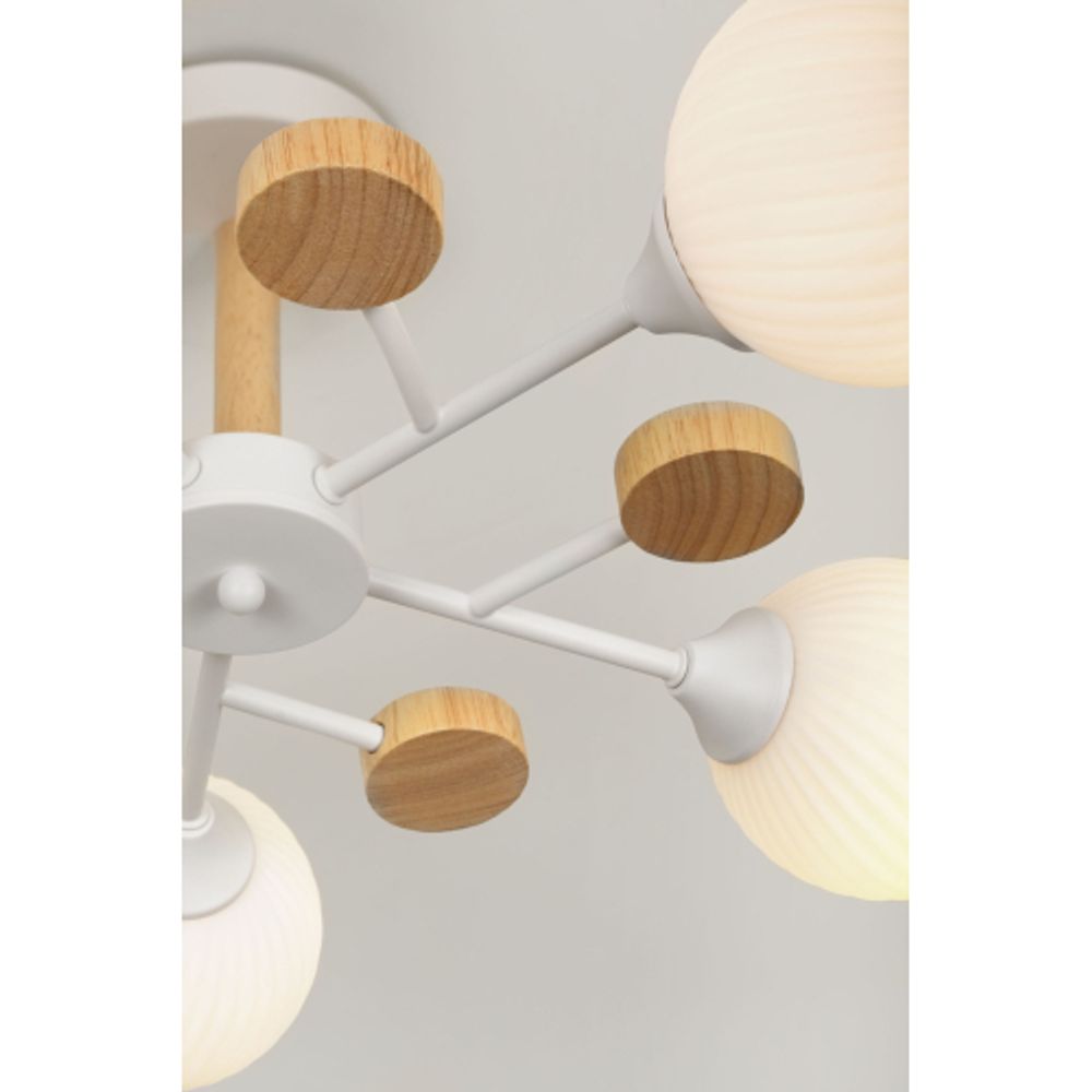 Люстра Rivoli   9180-305 5 х Е27 60 Вт модерн