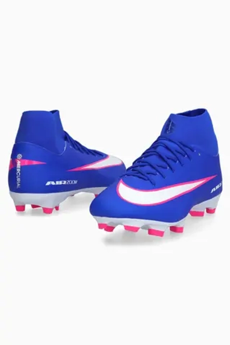 Бутсы Nike Zoom Mercurial Superfly 10 Academy FG/MG - синий