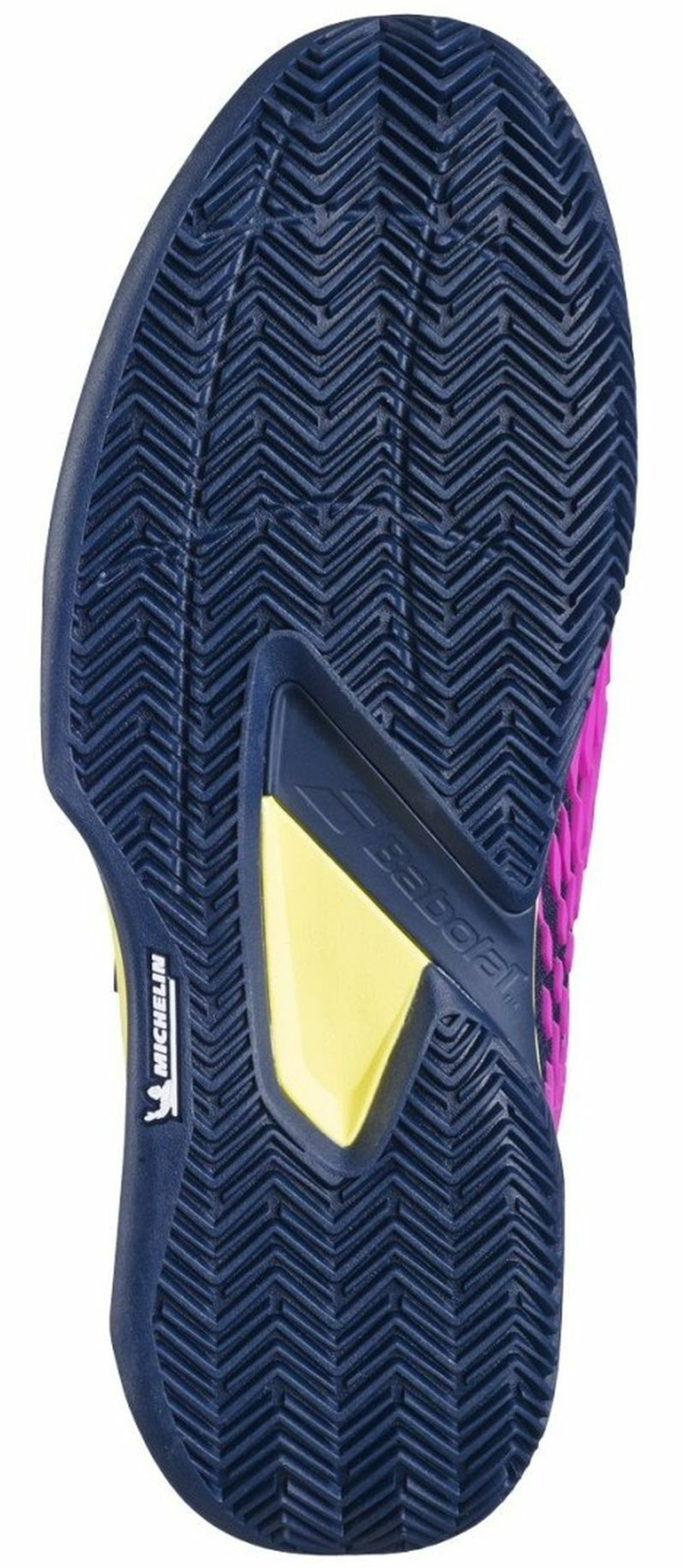 Мужские кроссовки теннисные Babolat Propulse Fury 3 Clay - dark blue/pink aero