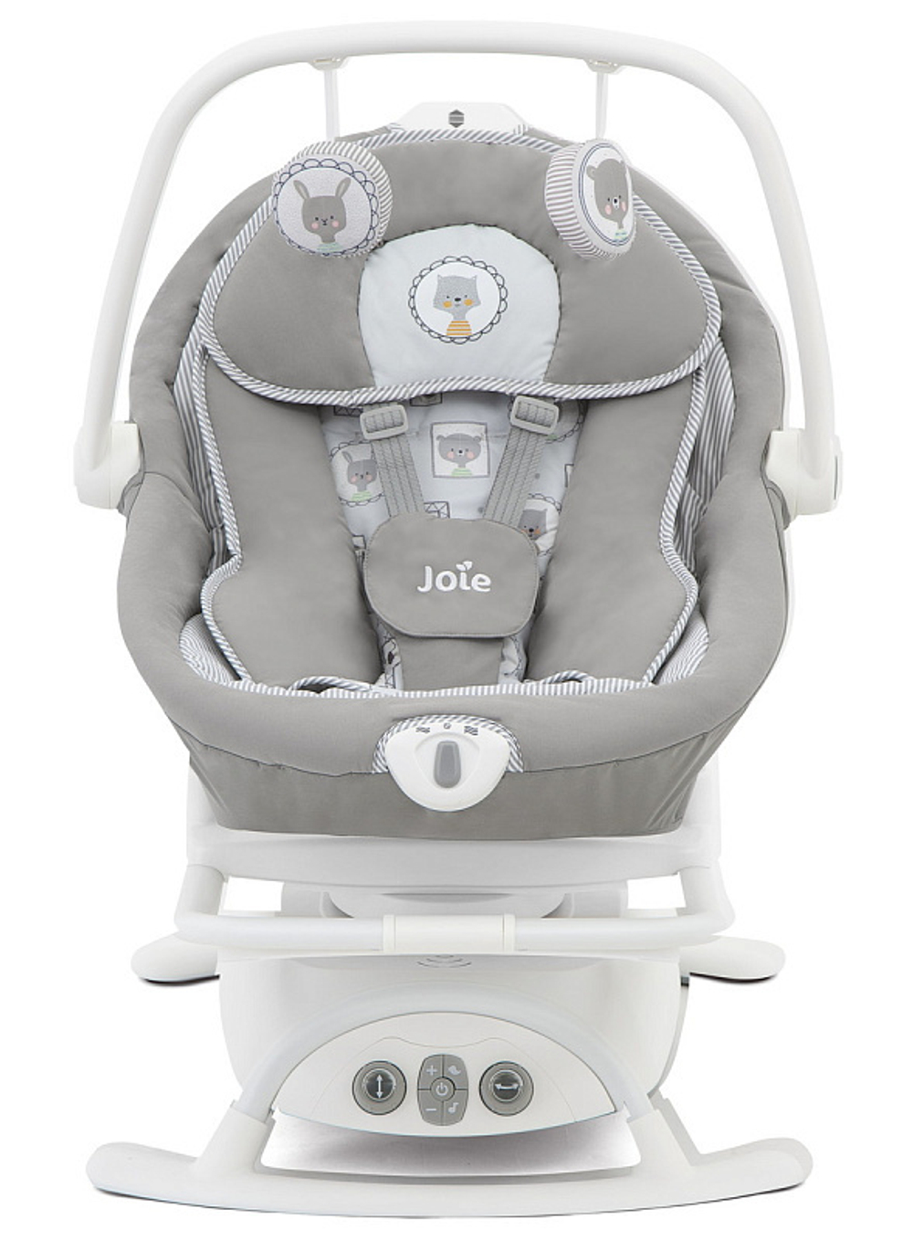 Детский шезлонг-люлька Joie Sansa GTD Portrait