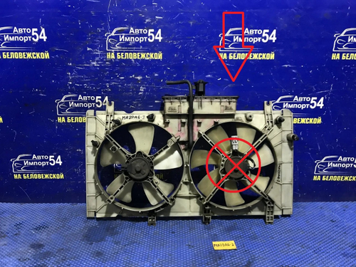 Диффузор радиатора двигателя MAZDA MAZDA6 2003