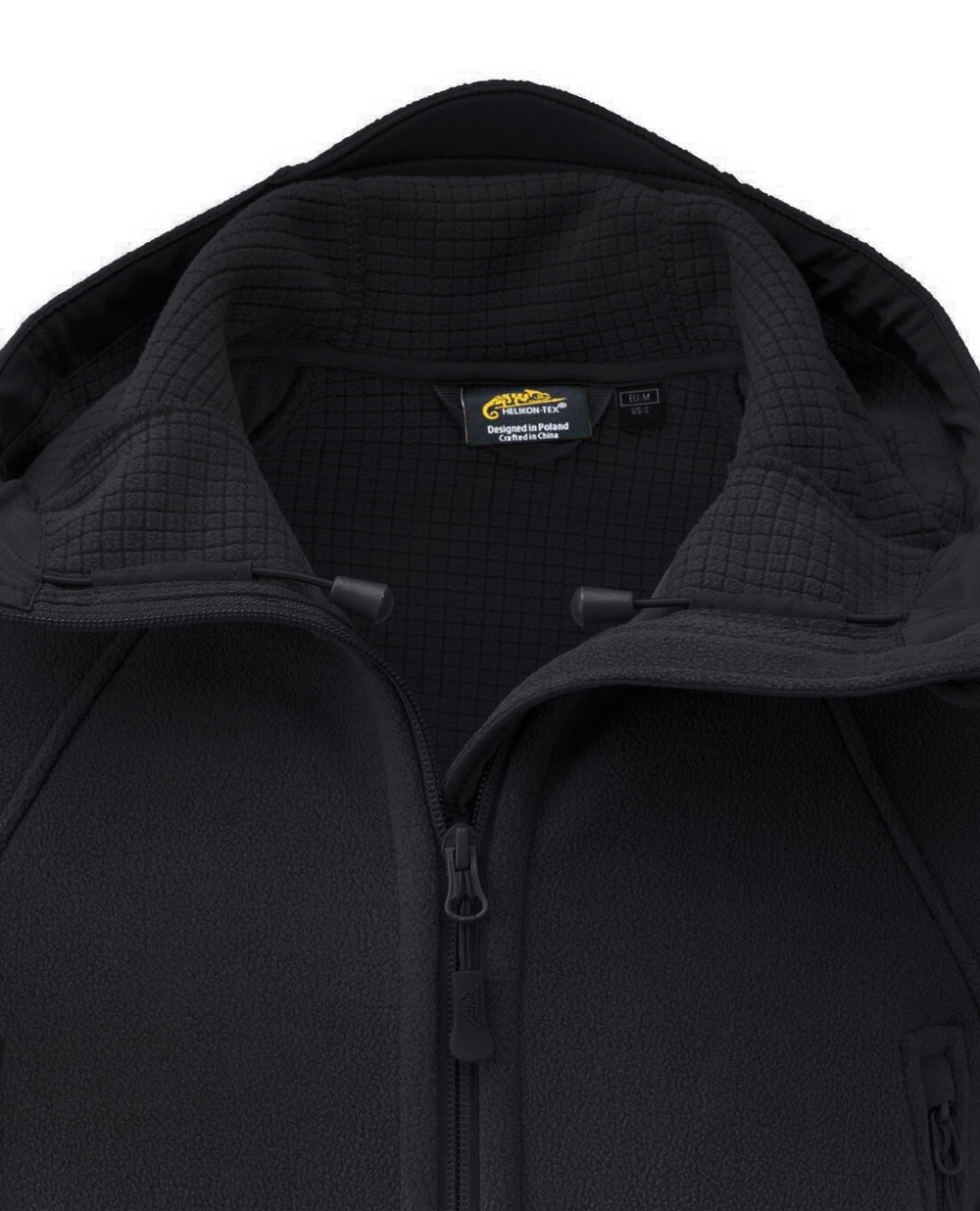 HELIKON TEX PATRIOT JACKET MK2 HYBRID FLEECE - BLACK