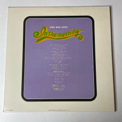 Винтажная виниловая пластинка LP The Bee Gees In The Morning (Japan 1971) (No Obi) Massachusetts