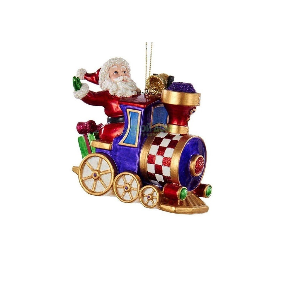 Дед Мороз на поезде