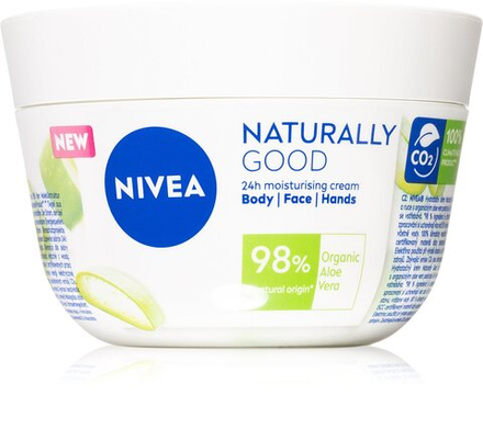 Nivea Naturally Good - увлажняющий крем /   200  ml  / GTIN 42420088