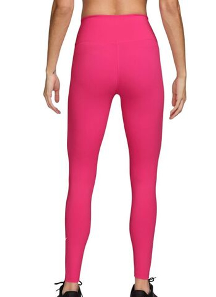 Женские леггинсы Nike One High Waist Full Length - rush pink/white