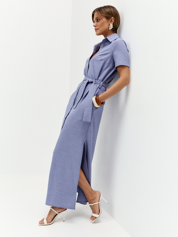 Васильковое платье Грейс