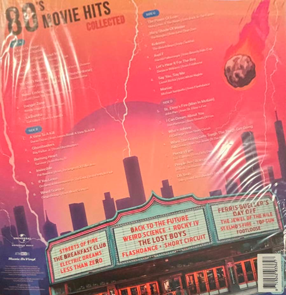 Сборник / 80's Movie Hits Collected (Coloured Vinyl)(2LP)