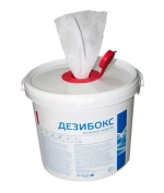 Дезибокс салфетки сухие 390х160 мм 100 шт сменный блок без средства