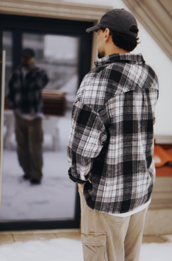 Рубаха "Фланель" черная