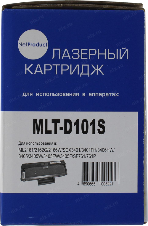 Картридж NetProduct MLT-D101S для Samsung ML-2160/2162/2165/2166W/SCX3400
