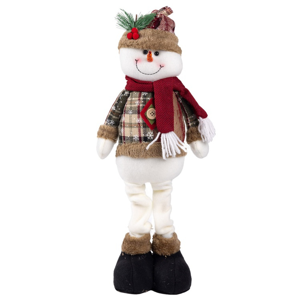 Декор-игрушка "Рождественский снеговик"