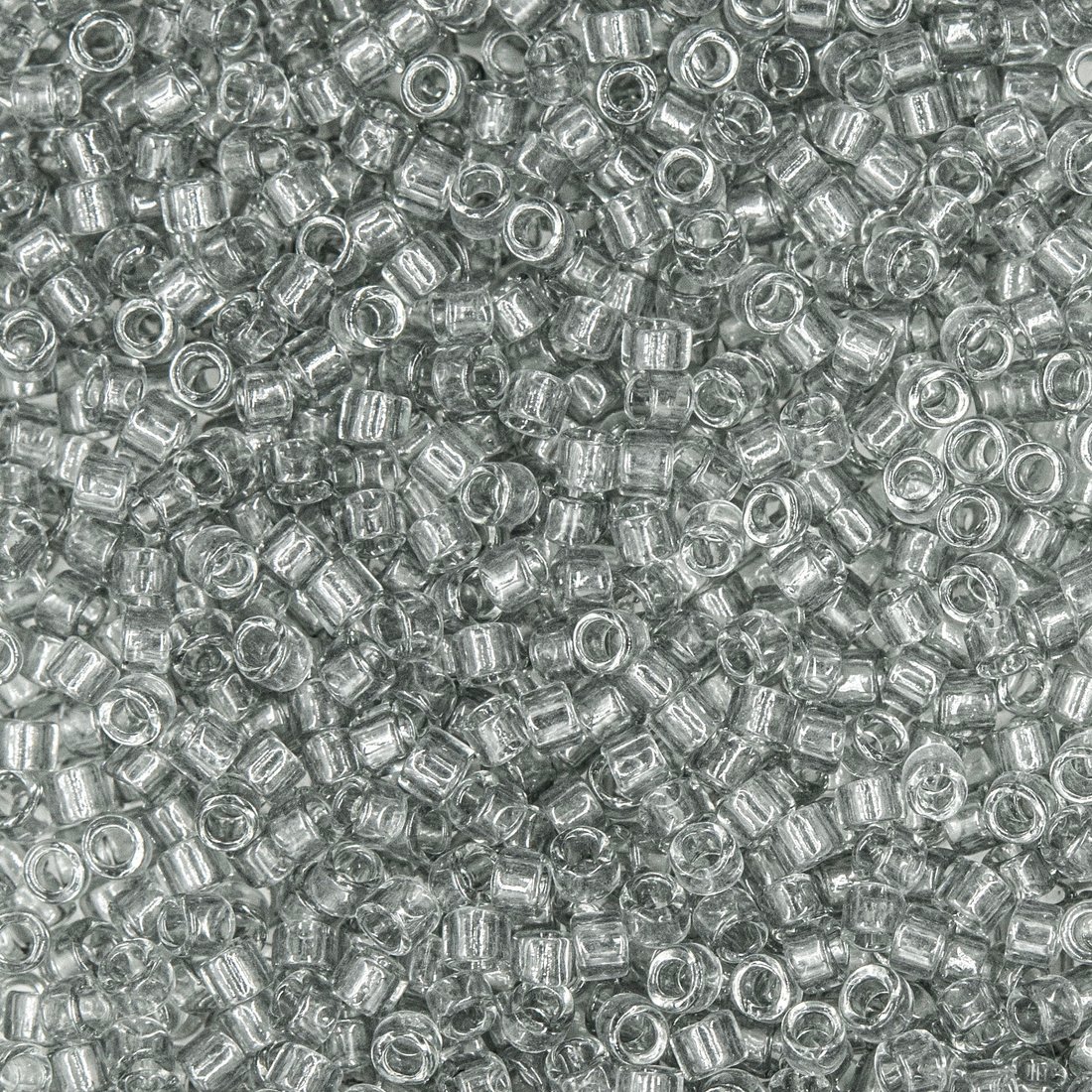Японский бисер TOHO Treasure (№9), прозрачный