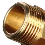 Заглушка с наружной резьбой STOUT SFT 0024 - 3/8" (для стальных труб, латунь без покрытия)