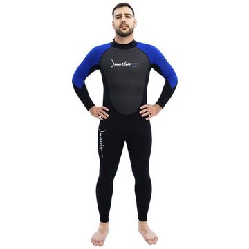 Гидрокостюм Marlin Bali man черный/синий 2 мм