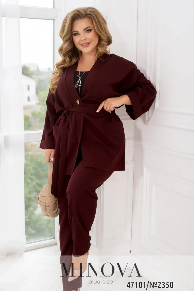 Костюм 2350-бордо Minova
