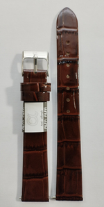 16 мм. Ремень кожаный. Лаковый крокодил.