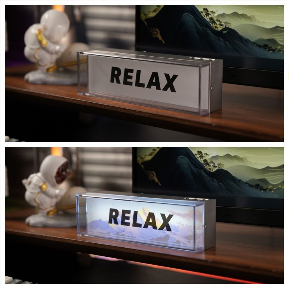 Декоративный светильник - ночник "RELAX", зеленый