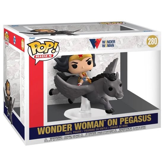 Фигурка Funko POP! Rides DC Wonder Woman 80th Wonder Woman on Pegasus 54989