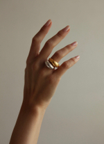 кольцо eva позолота