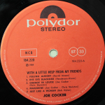 Joe Cocker / With A Little Help From My Friends (LP)