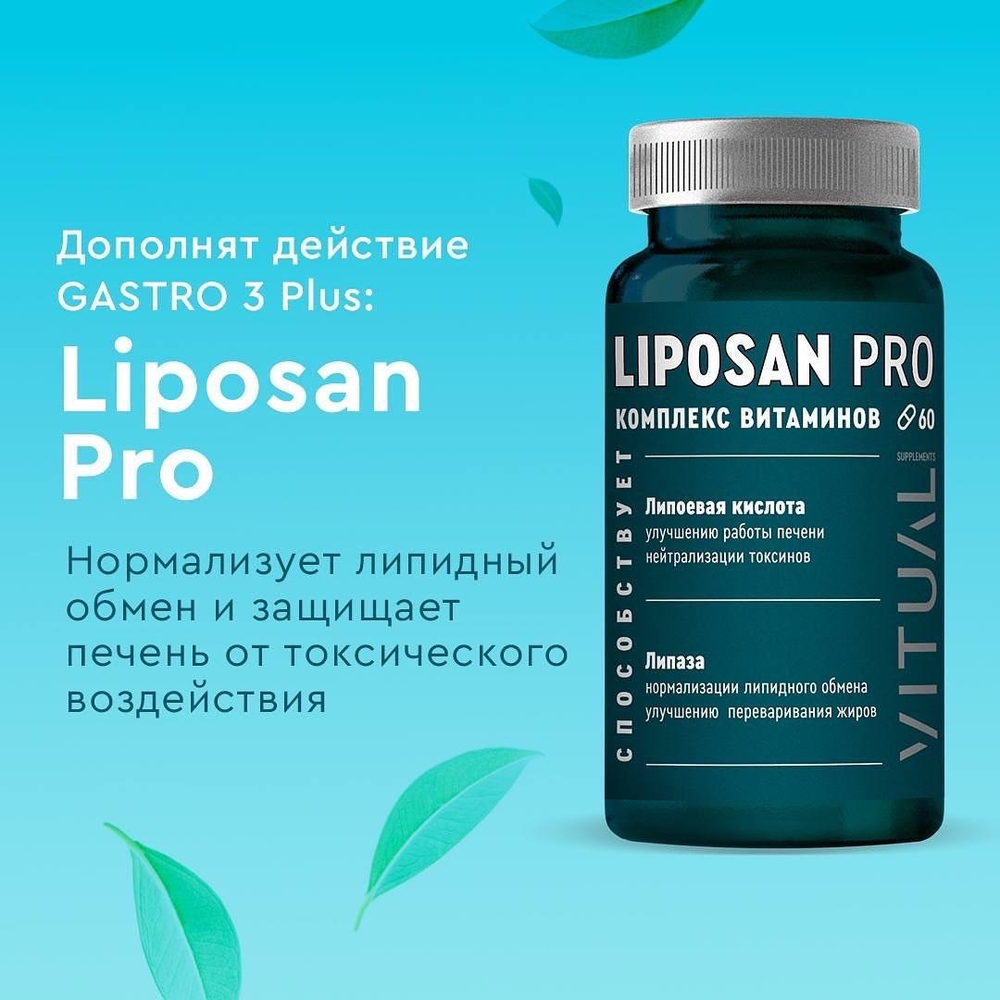 LIPOSAN ALFA PRO, Липоевая кислота с флаволигнанами и липазой