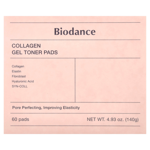 Biodance, Коллагеновые гель-тонеры, 60 шт.