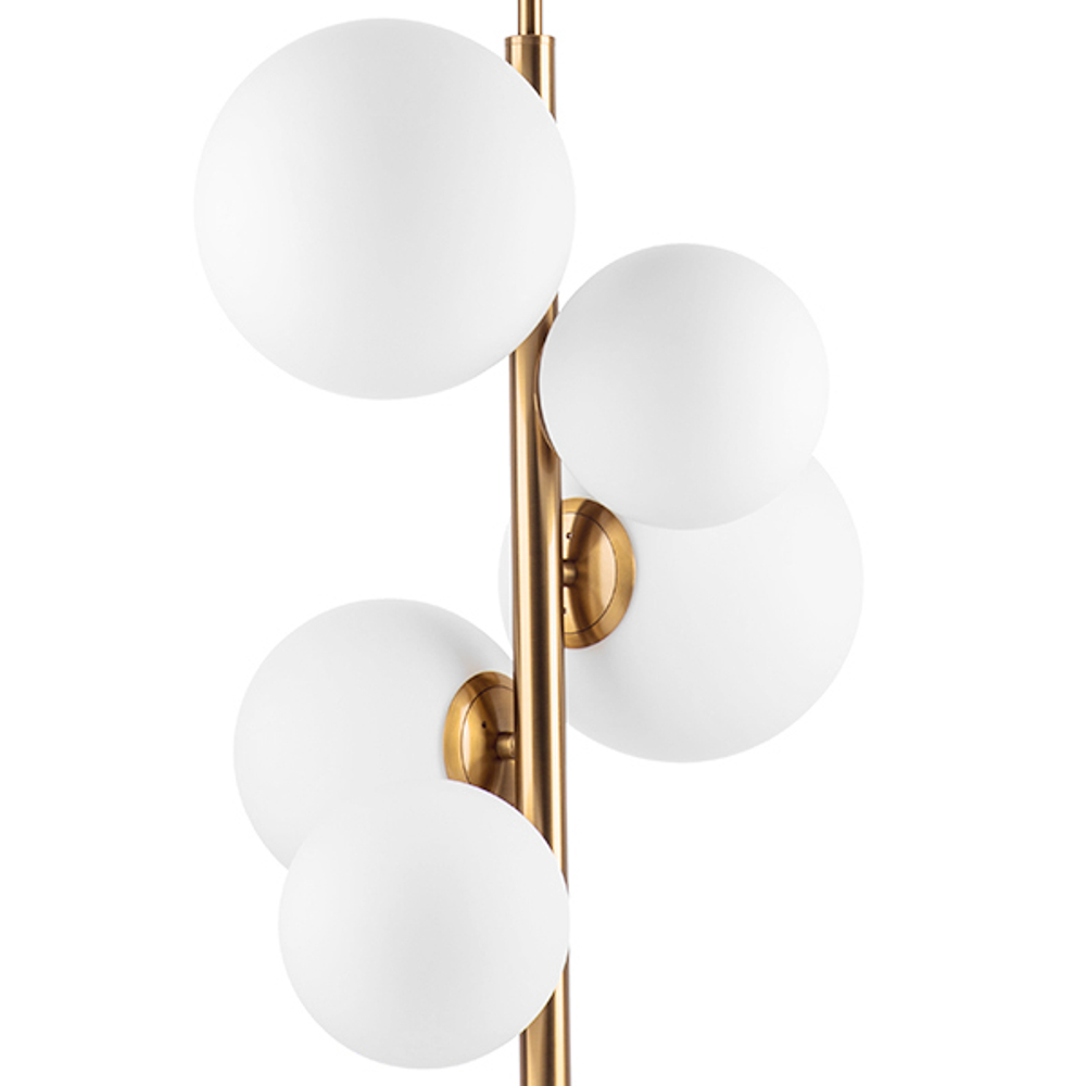 815053 Люстра CROCO 5х40W E14 ЛАТУНЬ