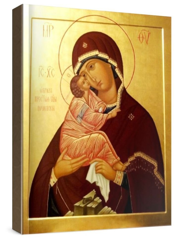 Почаевская икона БМ (рукописная икона)