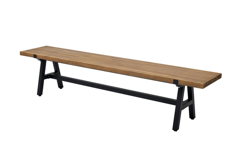 Скамья из алюминия АЛЬТО