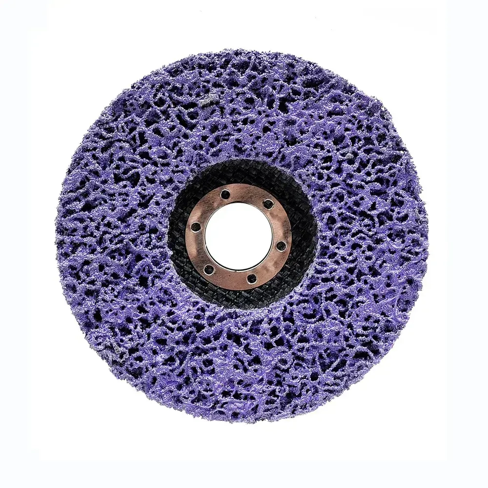 Диск коралловый шлифовальный Josili очень грубый 125мм, зачистной круг для УШМ/болгарки